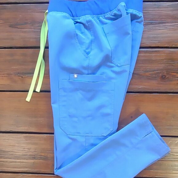 FIGS Yola Yoga Scrub Pants Lavendar W22SW2023 Healthcare/Medical  Women Size XXS - Picture 3 of 12